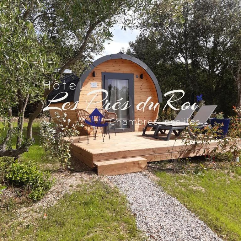 Camping Les Pres Du Roi Sommières Exteriör bild